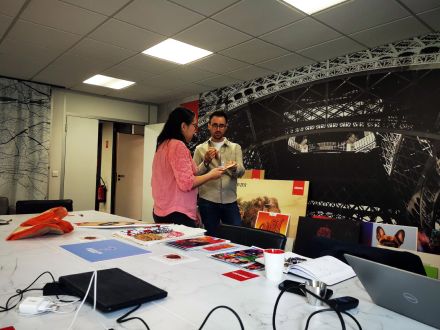 etudes des echantillons impressions mimaki