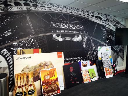 exemple impression a plat mimaki
