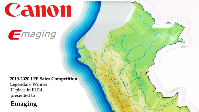 E’maging à nouveau 1er revendeur EMEA récompensé par Canon